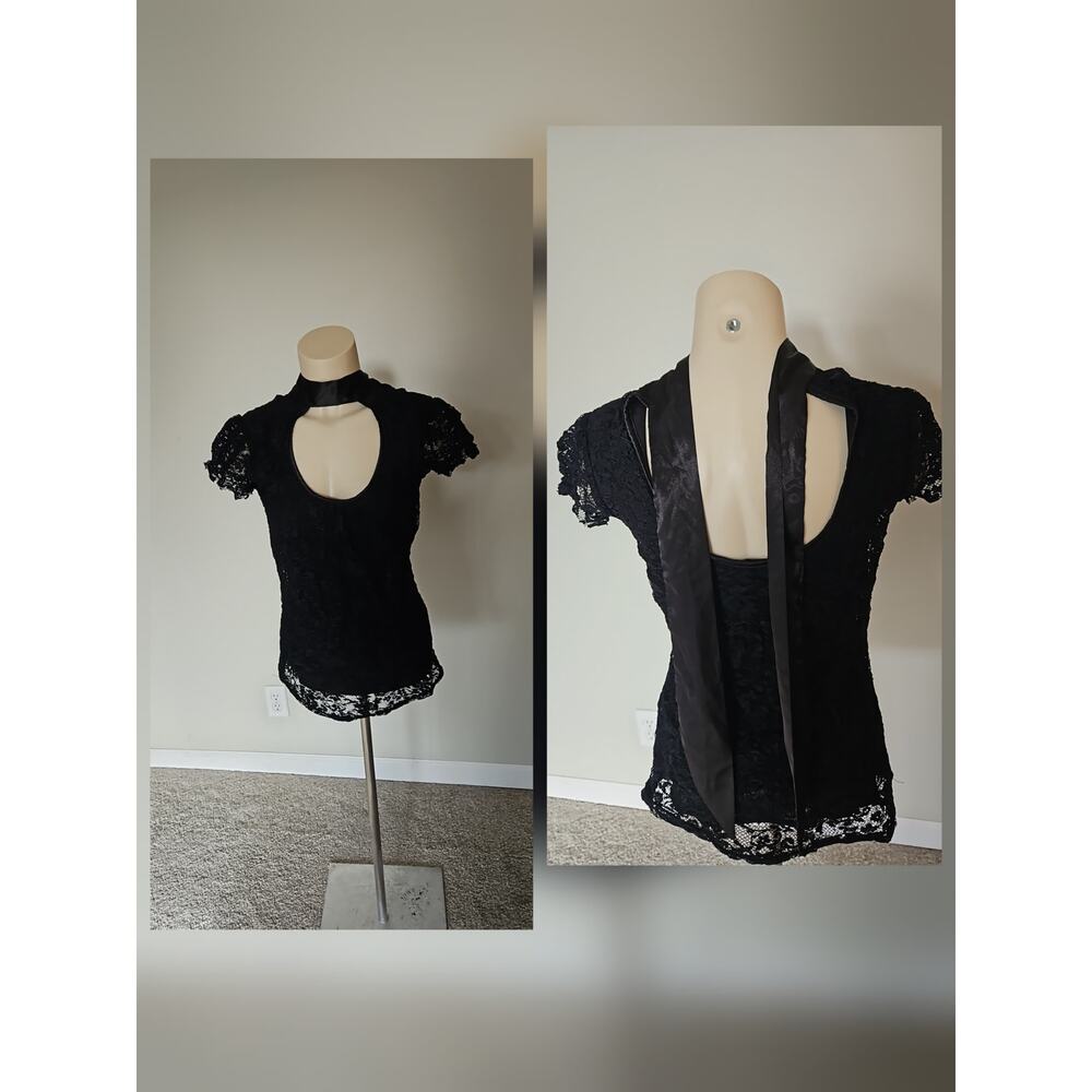 6 DEGREES - Lace T-shirt